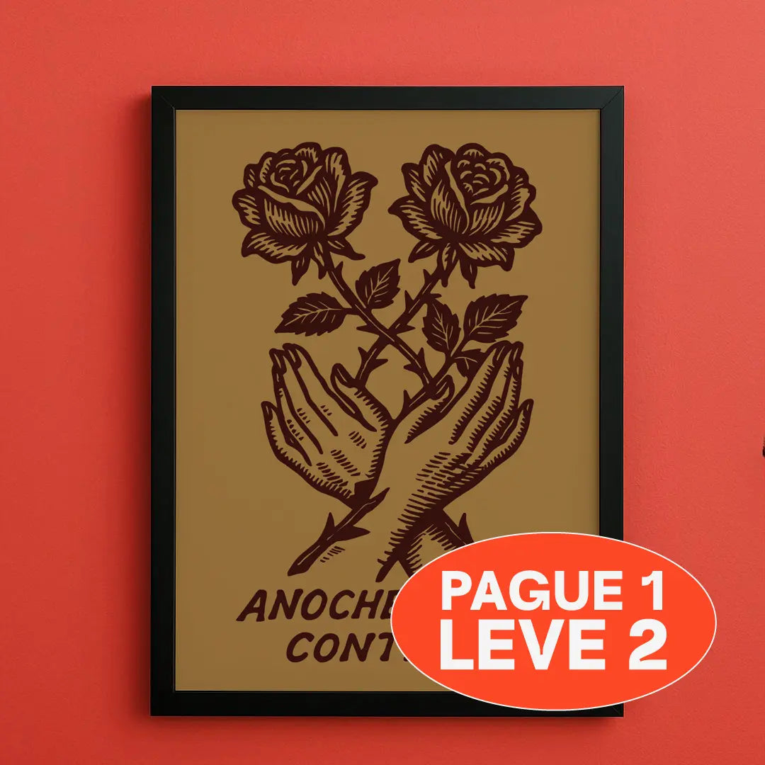 Quadro A3 Anoche soñé contigo Suave