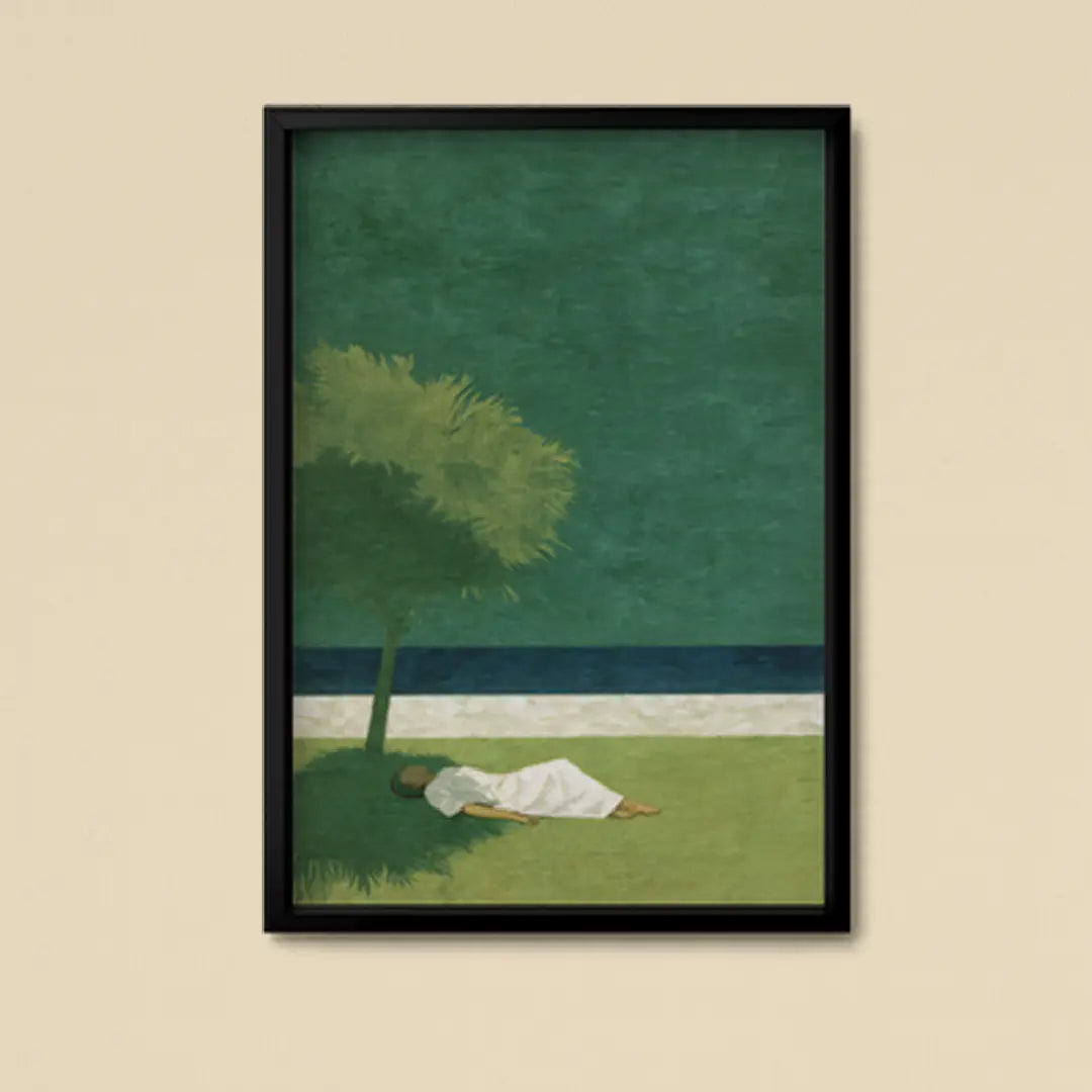 Quadro A3 Descanso na Sombra