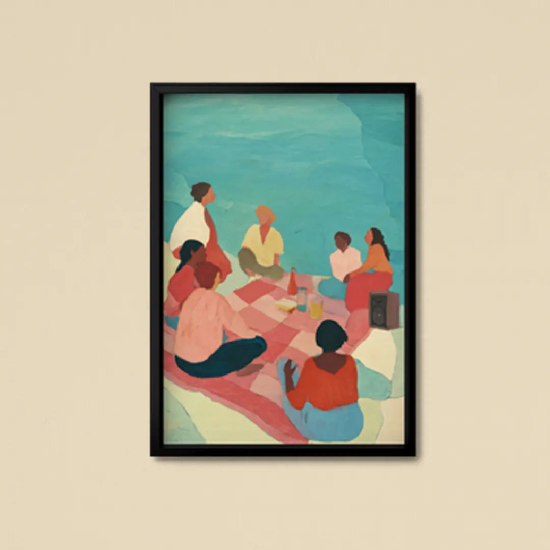 Quadro A3 Rolê Tranquilo