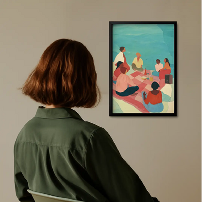 Quadro A3 Rolê Tranquilo