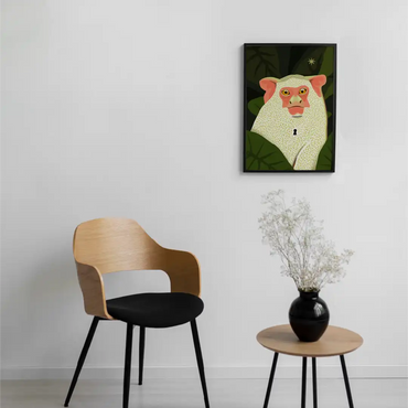 Quadro A3 Alma Branca selva