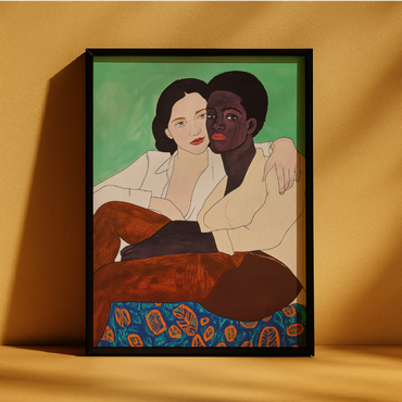 Quadro A3 Dois é o Número Mágico