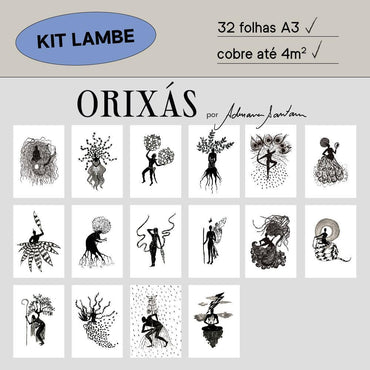 Kit Lambe-lambe Orixás