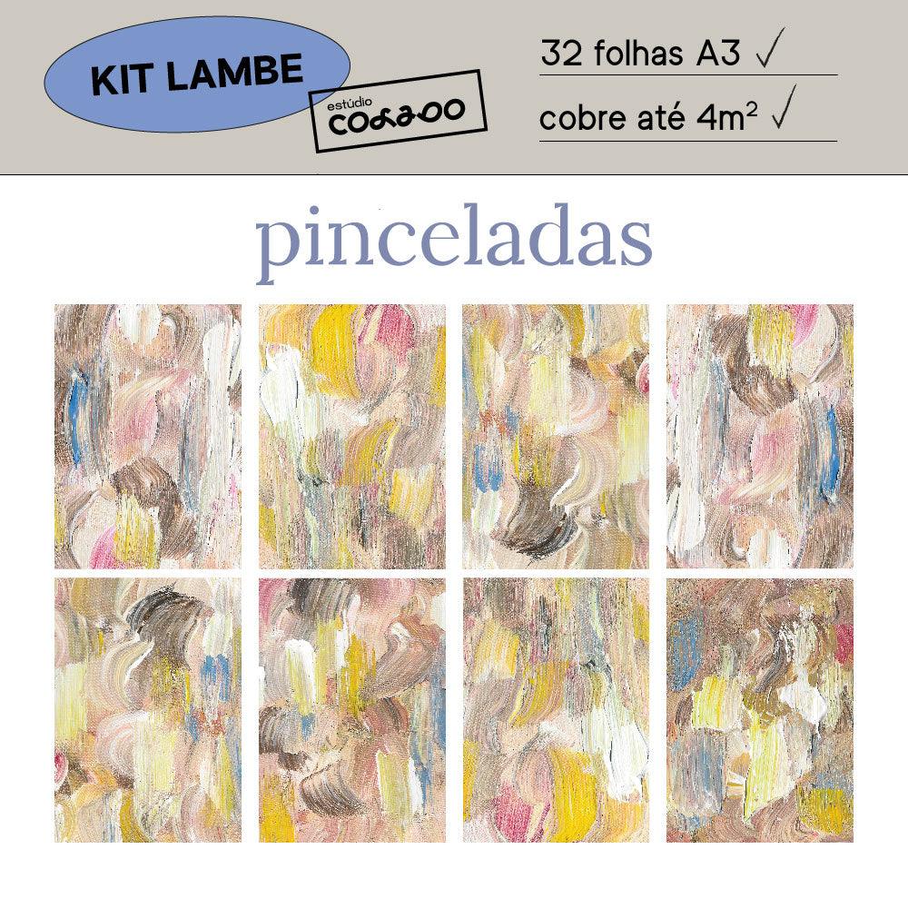 Kit Lambe Pinceladas