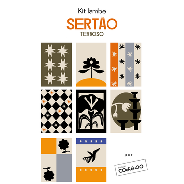 Kit Lambe-lambe Sertão Terroso