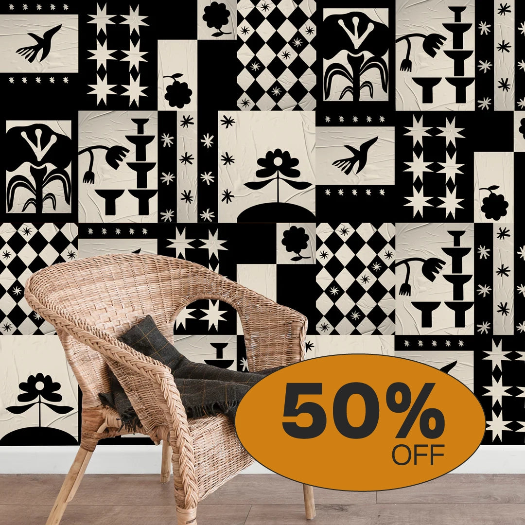 Kit Lambe-lambe Sertão Preto e Creme