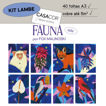 Kit Lambe-lambe Fauna Noite