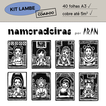 Kit Lambe-lambe Namoradeiras