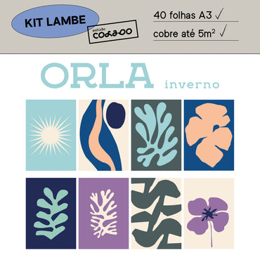 Kit Lambe-lambe Orla Inverno