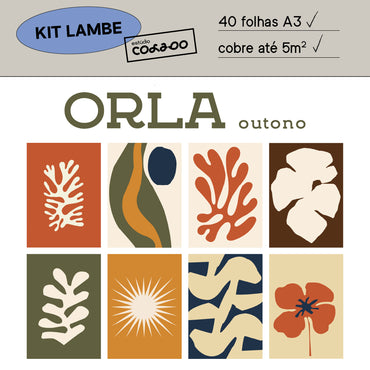 Kit Lambe-lambe Orla Outono