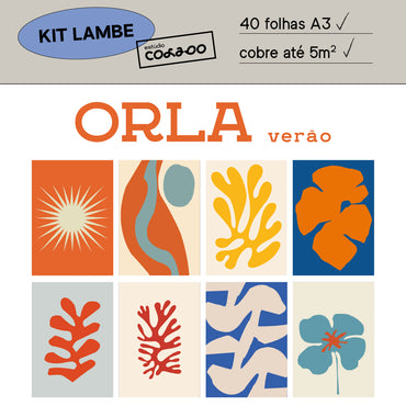 Kit Lambe-lambe Orla Verão