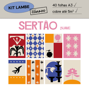 Kit Lambe-lambe Sertão Suave