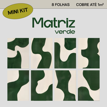 Mini Kit Lambe-lambe Matriz Verde