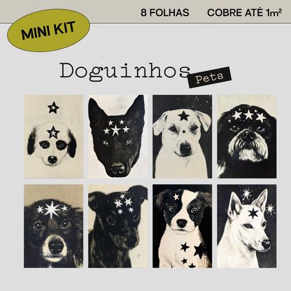 Mini Kit lambe-lambe Pets Doguinhos
