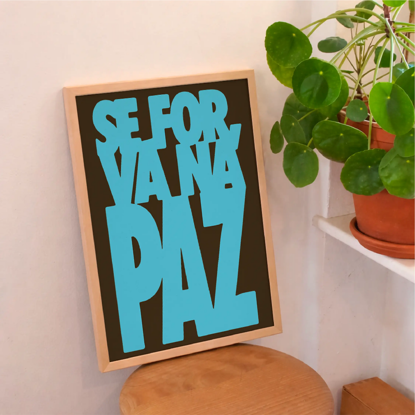 Quadro A3 Bacurau Azul