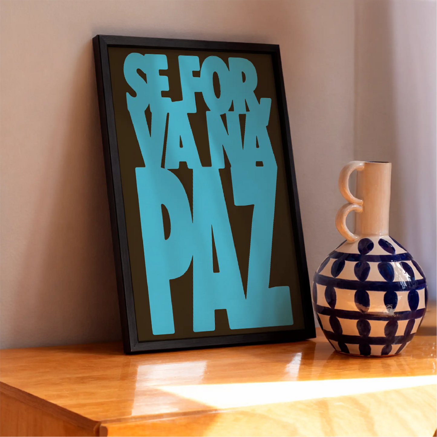 Quadro A3 Bacurau Azul