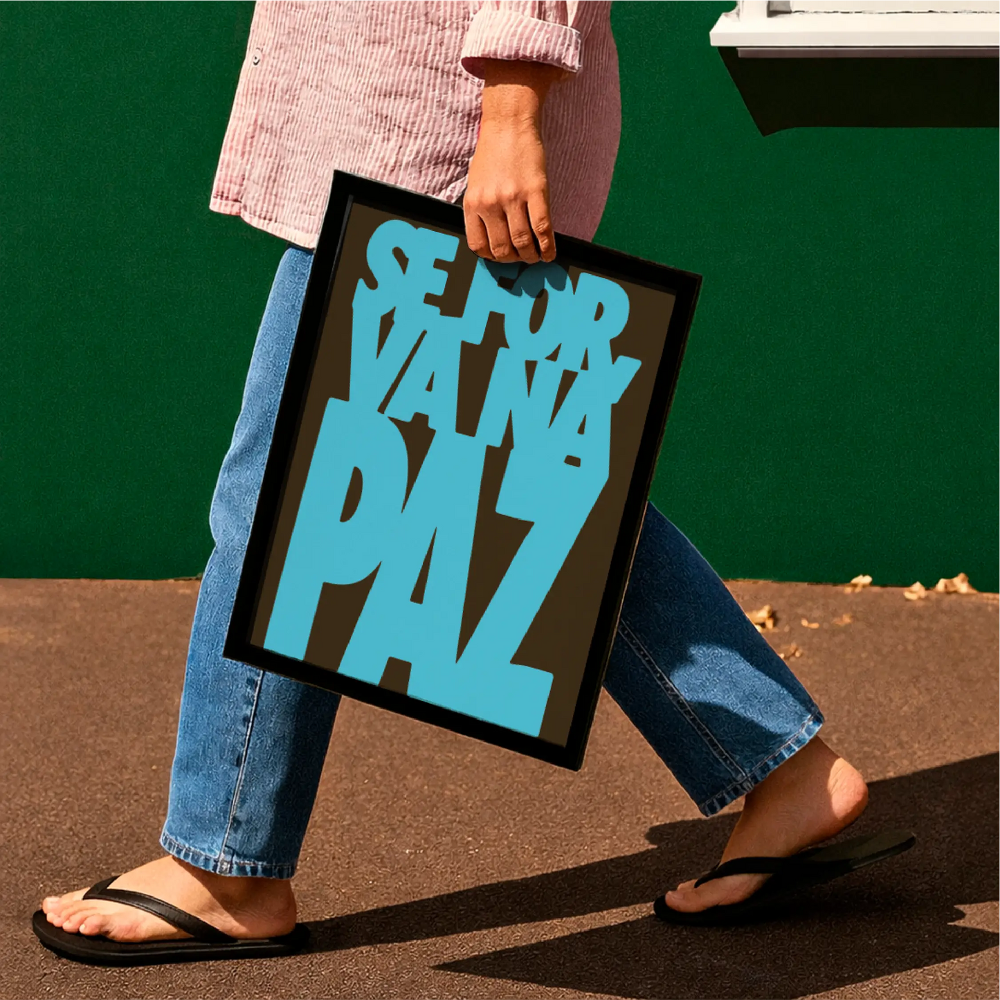 Quadro A3 Bacurau Azul