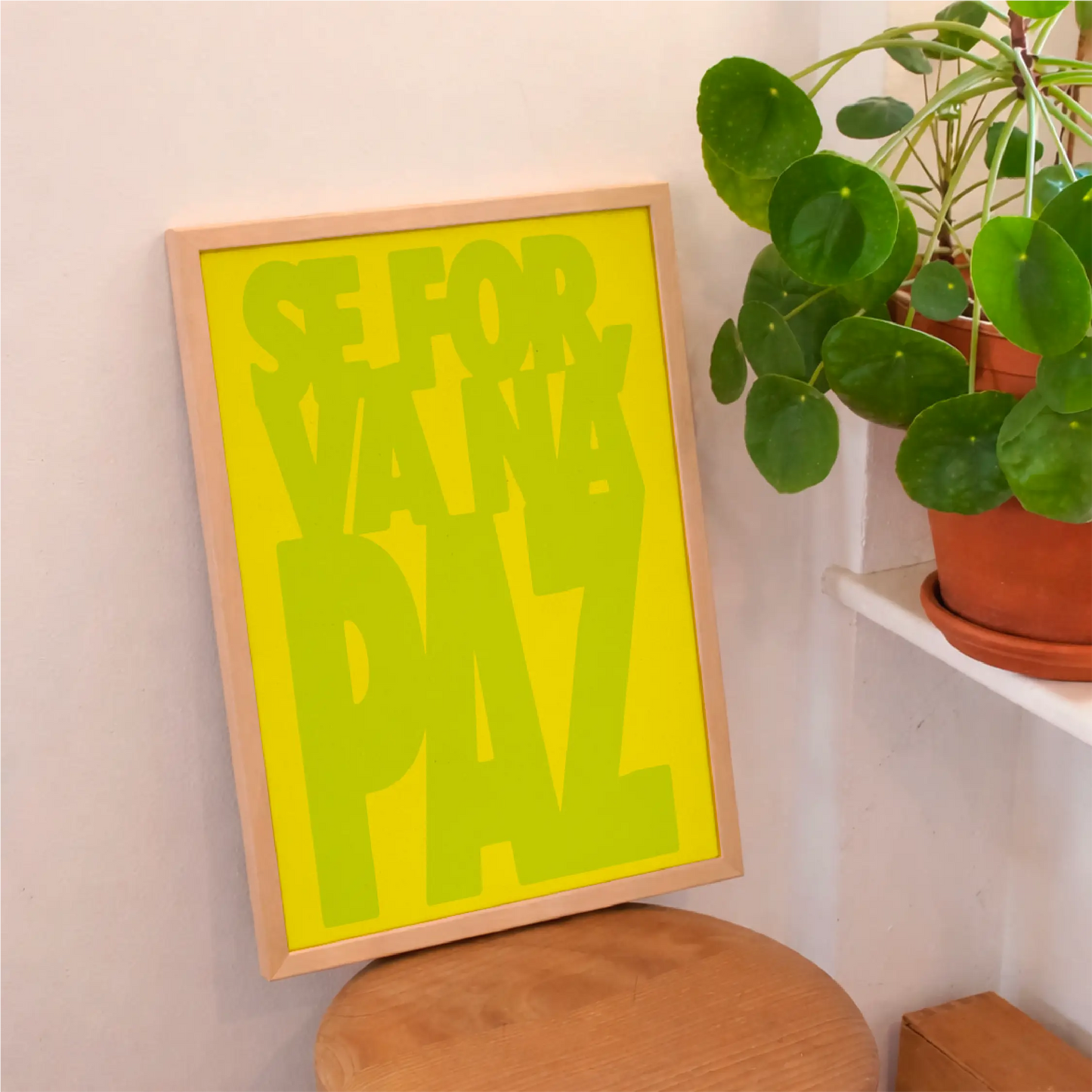 Quadro A3 Bacurau Amarelo