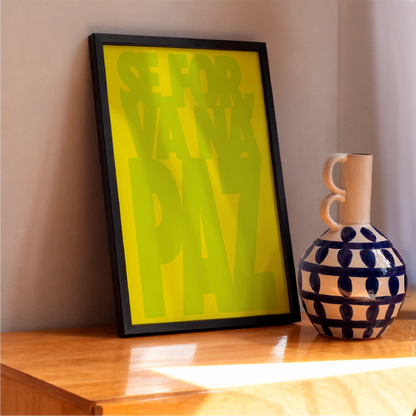Quadro A3 Bacurau Amarelo