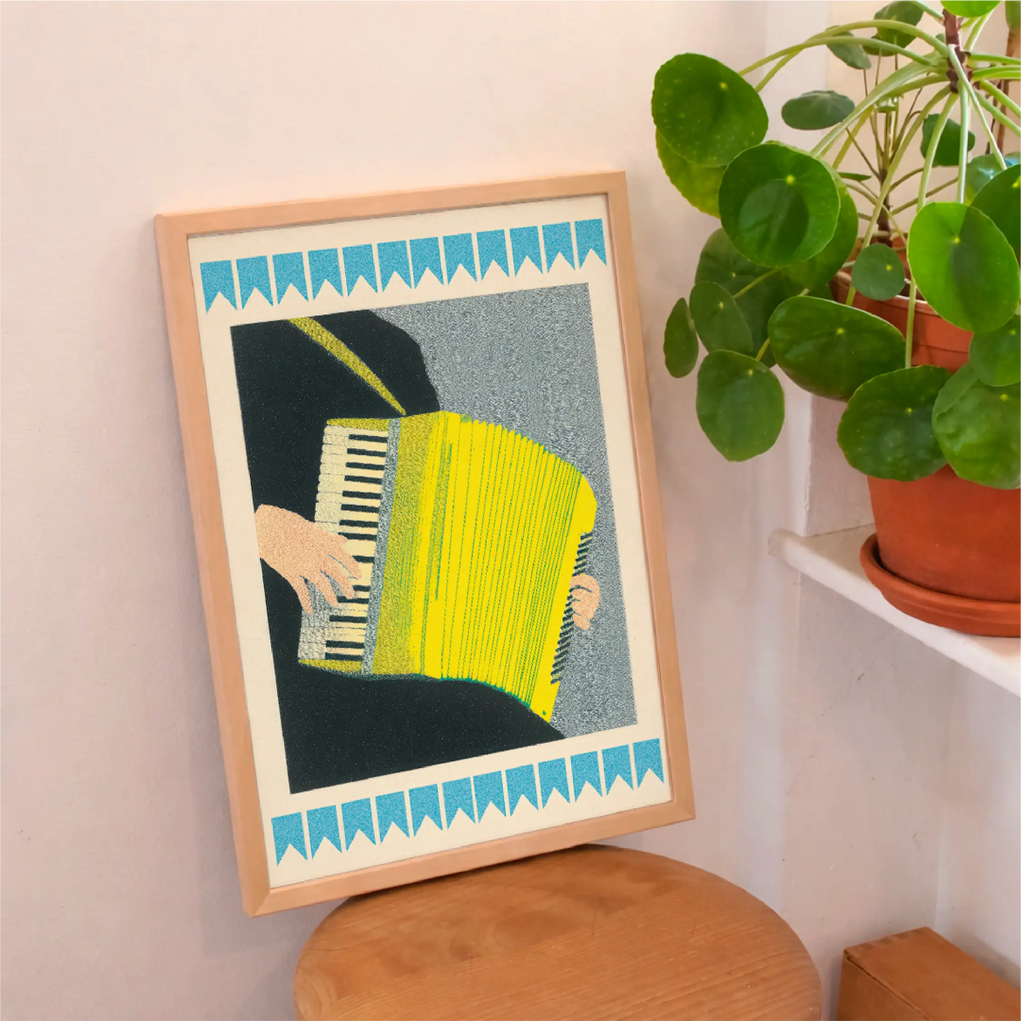 Quadro A3 Festa em Junho