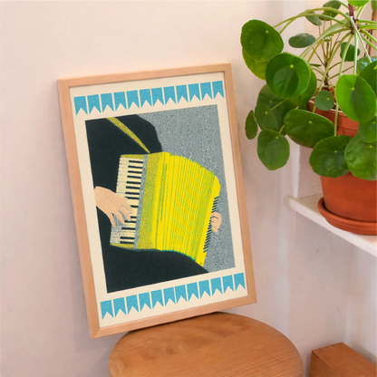 Quadro A3 Festa em Junho