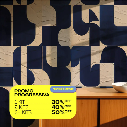 Kit Lambe-lambe Matriz azul