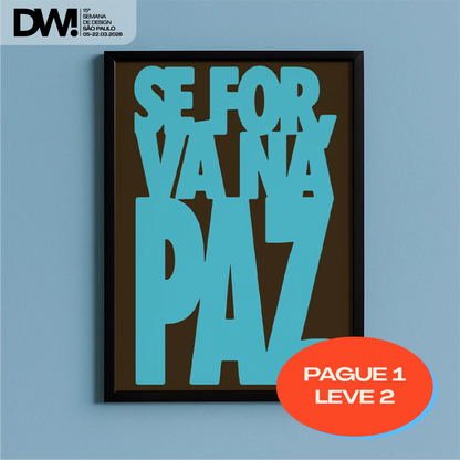 Quadro A3 Bacurau Azul