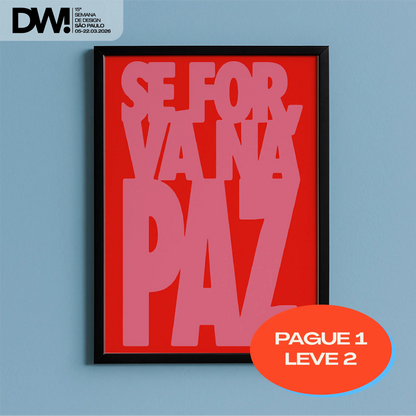 Quadro A3 Bacurau Vermelho