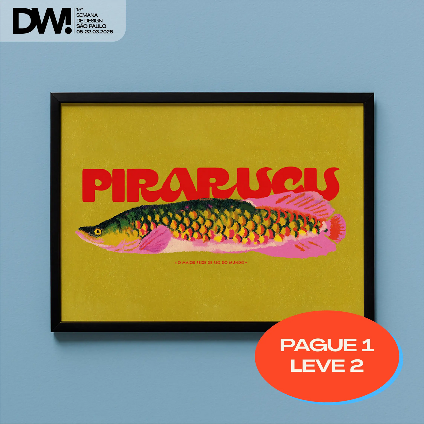 Quadro A3 Pirarucu
